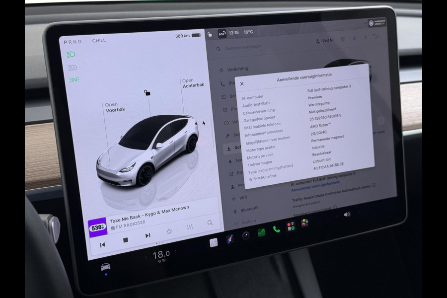 Tesla Model Y Performance AWD 75 kWh VAN:43.900,- VOOR:40.877,- UW HERFSTVOORDEEL:3.023,- SOH 94% | AFN. TREKHAAK | 21 INCH TURBINE VELGEN | TESLA GARANTIE T/M 01-2028 OF 80.000 KM | ACCU & AANDRIJFLIJN GARANTIE T/M 01-2032 OF 192.000 KM | ALL IN RIJKLAAR PRIJS |
