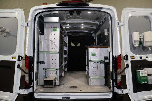 Ford E-Transit 350 L2 H2 Trend 68 kWh Bott Vario Inrichting