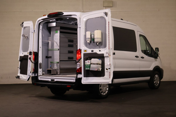 Ford E-Transit 350 L2 H2 Trend 68 kWh Bott Vario Inrichting