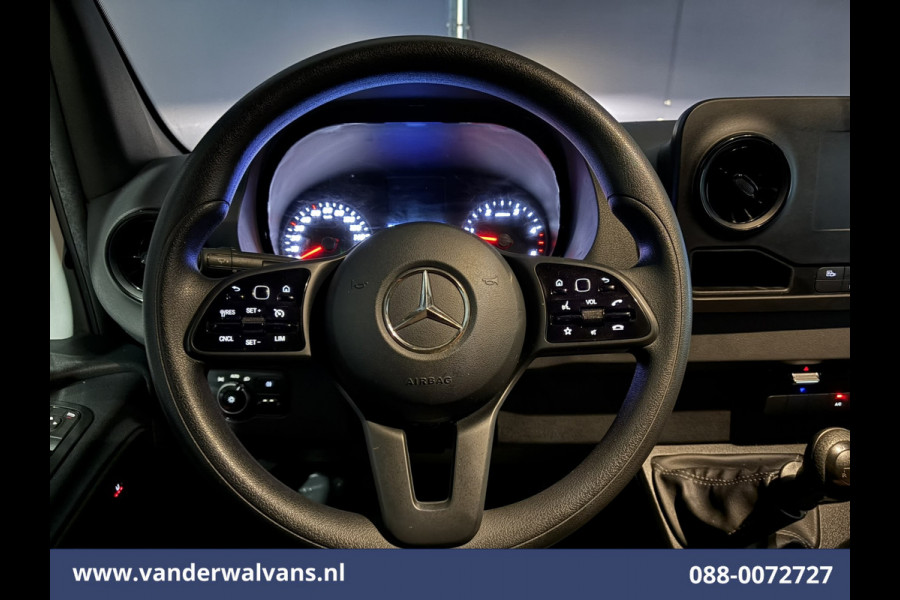 Mercedes-Benz Sprinter 317 CDI 170pk L2H2 Euro6 Airco | Camera | Apple Carplay | Cruisecontrol Android Auto, Stoelverwarming, Chauffeursstoel, Parkeersensoren, Bijrijdersbank