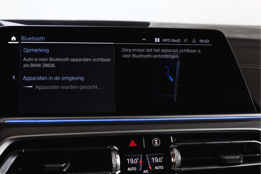 BMW X5 xDrive45e High Executive | S/K-Panodak | Dig. Cockpit | Adapt. Cruise | Stoel-+ Achterbankverw. | PDC | 360 Camera | NAV + App. Connect | ECC | Elek. Klep | Elek. Trekhaak | LM 20" |