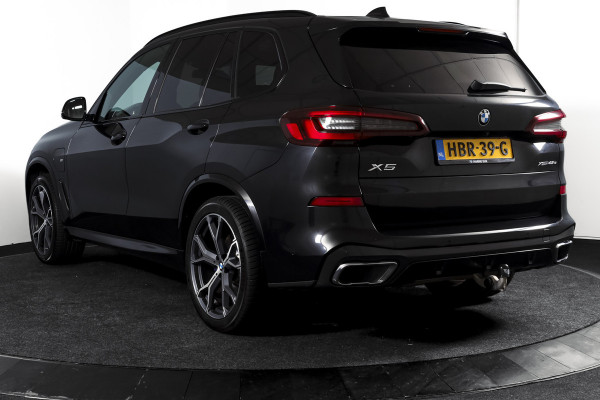 BMW X5 xDrive45e High Executive | S/K-Panodak | Dig. Cockpit | Adapt. Cruise | Stoel-+ Achterbankverw. | PDC | 360 Camera | NAV + App. Connect | ECC | Elek. Klep | Elek. Trekhaak | LM 20" |