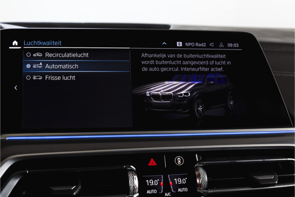 BMW X5 xDrive45e High Executive | S/K-Panodak | Dig. Cockpit | Adapt. Cruise | Stoel-+ Achterbankverw. | PDC | 360 Camera | NAV + App. Connect | ECC | Elek. Klep | Elek. Trekhaak | LM 20" |