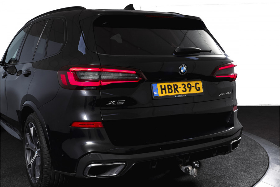BMW X5 xDrive45e High Executive | S/K-Panodak | Dig. Cockpit | Adapt. Cruise | Stoel-+ Achterbankverw. | PDC | 360 Camera | NAV + App. Connect | ECC | Elek. Klep | Elek. Trekhaak | LM 20" |