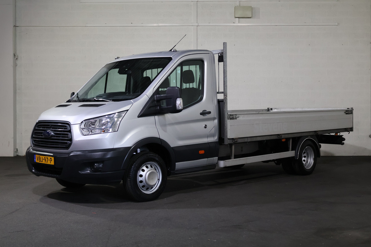 Ford Transit 350 2.0 TDCI L5H1 Open Laadbak Dubbel Lucht Airco 2.8T Trekhaak