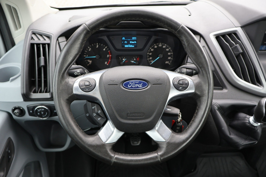 Ford Transit 350 2.0 TDCI L5H1 Open Laadbak Dubbel Lucht Airco 2.8T Trekhaak