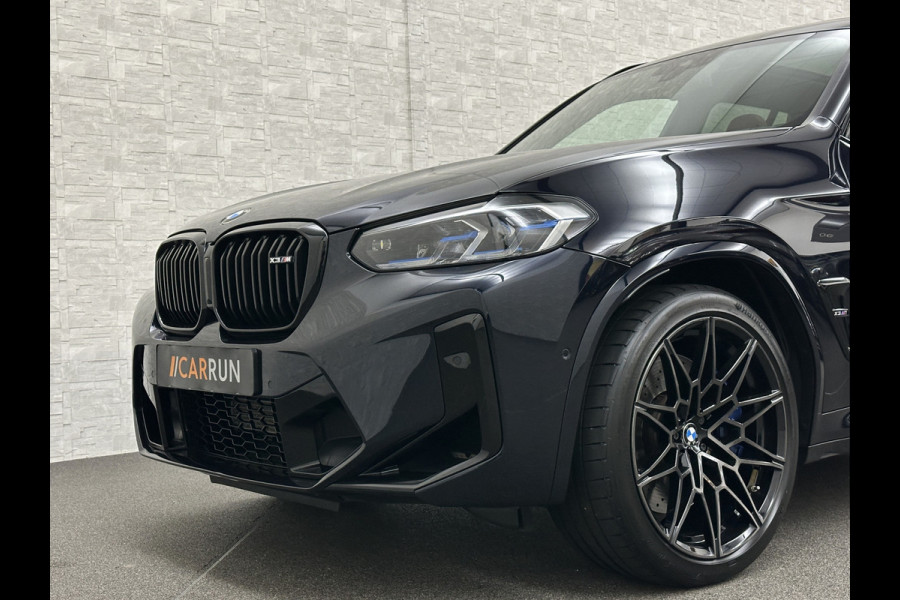 BMW X3 M 510pk Competition | 44dkm! | M-Sportuitlaat | Merino-Tartufo | Laser-LED | M-Seats | Stoelventilatie | TH 2400kg | M-Comp. Pakket | Live Cockpit Proff. | Headup | Stuur en Achterbank verw. | Alarm + Volg-5 | 12 maanden Bovag garantie | Rijklaarprijs. (160.000,= Nw.Prijs!