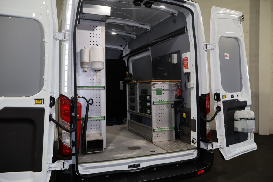 Ford E-Transit 350 L2 H3 Trend 68 kWh Bott Vario Inrichting