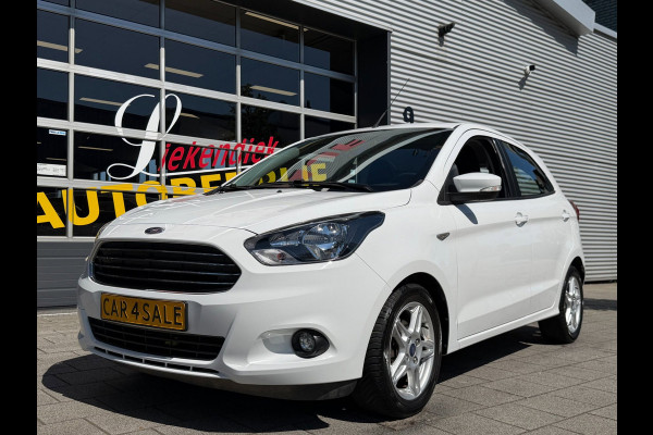 Ford Ka+ 1.2 Trend Ultimate White 5Drs - 62.000 KM - Airco I Sport velgen I PDC I Dealer onderhouden