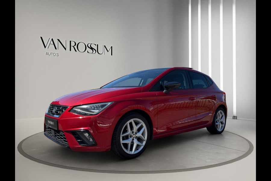Seat Ibiza 1.0 TSI FR Panoramadak | Carplay | Parksensors |  17"Velg | Led | Sfeer | Cruise | Airco (Automatisch)
