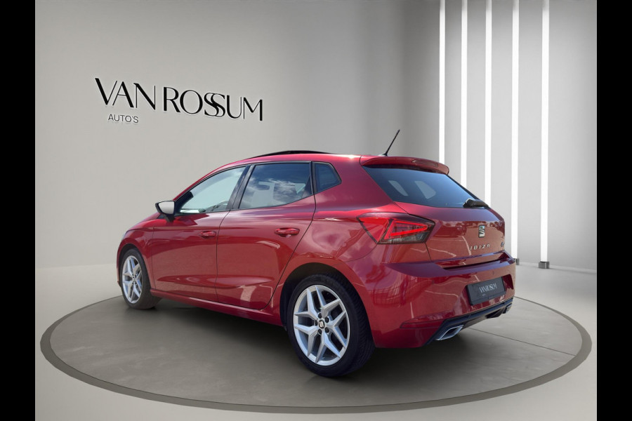 Seat Ibiza 1.0 TSI FR Panoramadak | Carplay | Parksensors |  17"Velg | Led | Sfeer | Cruise | Airco (Automatisch)