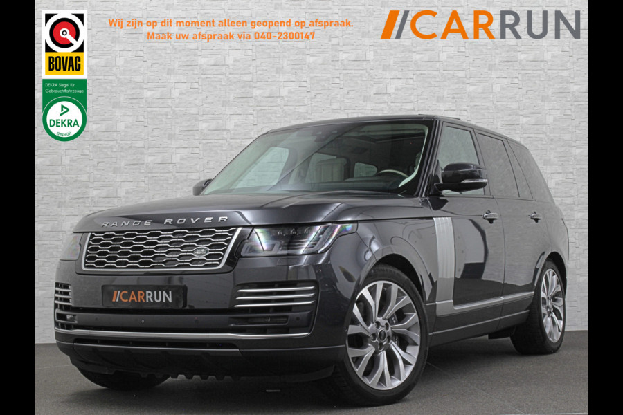 Land Rover Range Rover P400 404pk Hybrid Autobiography | Rijklaarprijs! Dealer Onderhouden | Nieuw Accu-Pakket | Panorama | ACC | 360 Camera | 33300,= ex btw | Massage | Stoelventilatie V+A | ISO-Glas | Meridian-Sound | Memory Achter | Alcantara Hemelbekleding | Elektrische Achter-Stoelen | Stoelverwarming V+A | 4-Zone Clima | Keyless-Entry | Luchtvering |