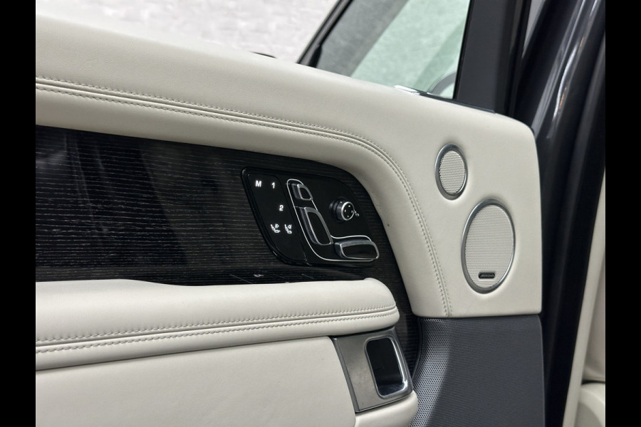 Land Rover Range Rover P400 404pk Hybrid Autobiography | Rijklaarprijs! Dealer Onderhouden | Nieuw Accu-Pakket | Panorama | ACC | 360 Camera | 33300,= ex btw | Massage | Stoelventilatie V+A | ISO-Glas | Meridian-Sound | Memory Achter | Alcantara Hemelbekleding | Elektrische Achter-Stoelen | Stoelverwarming V+A | 4-Zone Clima | Keyless-Entry | Luchtvering |