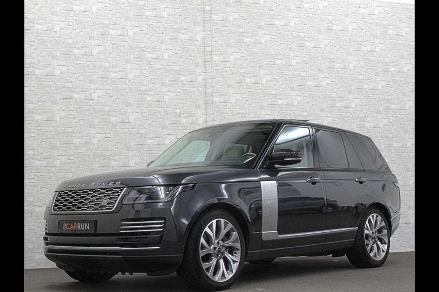 Land Rover Range Rover P400 404pk Hybrid Autobiography | Rijklaarprijs! Dealer Onderhouden | Nieuw Accu-Pakket | Panorama | ACC | 360 Camera | 33300,= ex btw | Massage | Stoelventilatie V+A | ISO-Glas | Meridian-Sound | Memory Achter | Alcantara Hemelbekleding | Elektrische Achter-Stoelen | Stoelverwarming V+A | 4-Zone Clima | Keyless-Entry | Luchtvering |