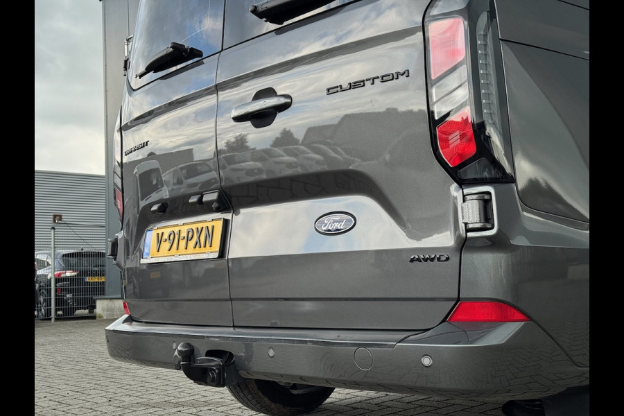 Ford Transit Custom 320 2.0 TDCI 170pk AWD L2H1 Limited DC Automaat | 6-pers | Trekhaak | Navi | Winterpack | ACC | BLIS | 4WD