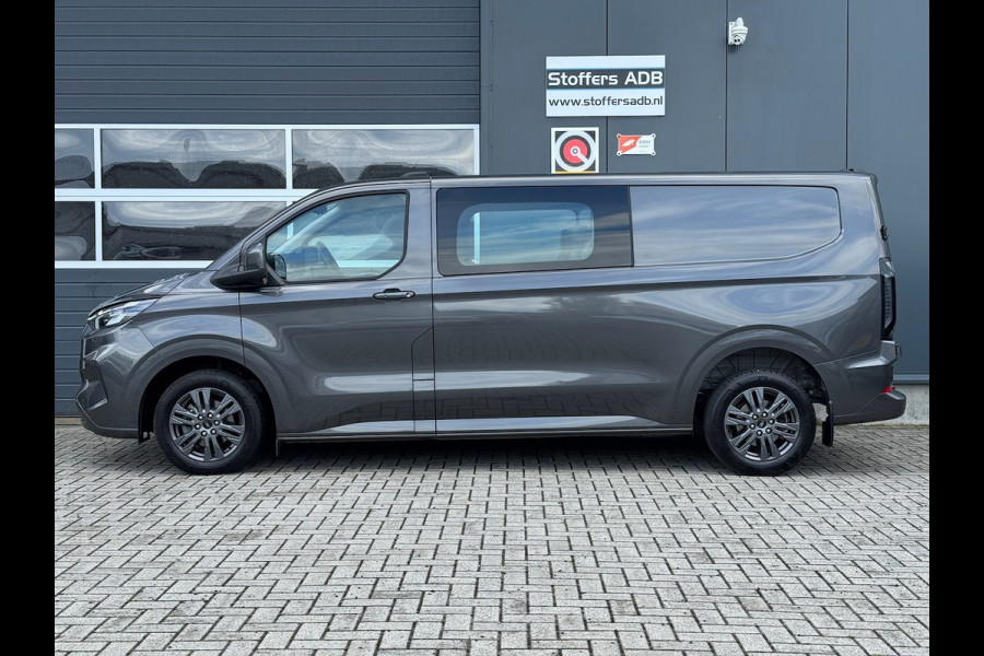 Ford Transit Custom 320 2.0 TDCI 170pk AWD L2H1 Limited DC Automaat | 6-pers | Trekhaak | Navi | Winterpack | ACC | BLIS | 4WD