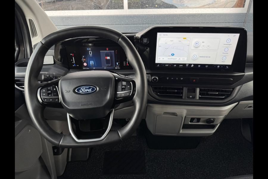 Ford Transit Custom 320 2.0 TDCI 170pk AWD L2H1 Limited DC Automaat | 6-pers | Trekhaak | Navi | Winterpack | ACC | BLIS | 4WD