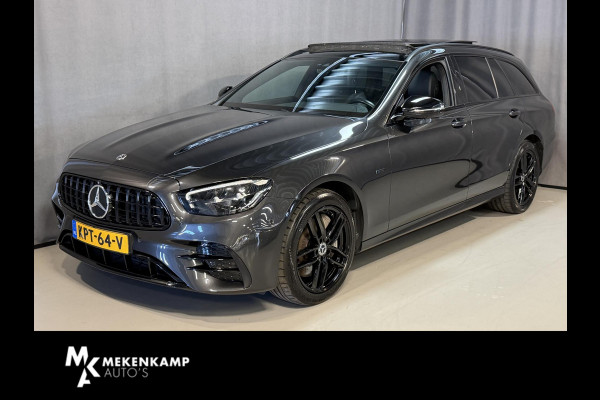 Mercedes-Benz E-Klasse Estate 300 e AMG Line 18"/Trekhaak/Panoramadak/Burmester/Dodehoek/360 camera/Elektrische klep/Apple Carplay & Android Auto