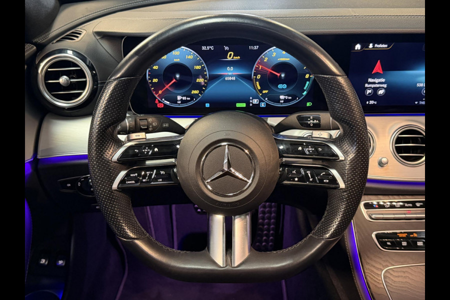 Mercedes-Benz E-Klasse Estate 300 e AMG Line 18"/Trekhaak/Panoramadak/Burmester/Dodehoek/360 camera/Elektrische klep/Apple Carplay & Android Auto