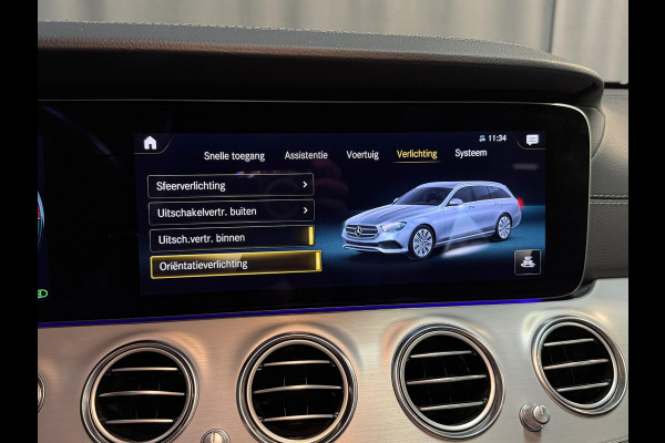 Mercedes-Benz E-Klasse Estate 300 e AMG Line 18"/Trekhaak/Panoramadak/Burmester/Dodehoek/360 camera/Elektrische klep/Apple Carplay & Android Auto
