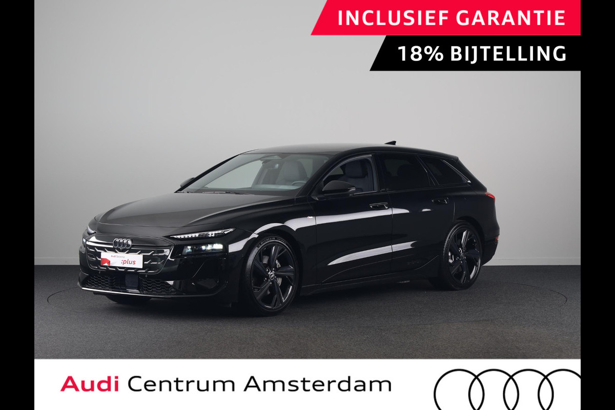 Audi A6 Avant e-tron S edition performance 100 kWh 367pk | SOH99% | Panoramadak | Lederen sportstoelen | Tech pro | Stuur-en stoelverwarming V+A