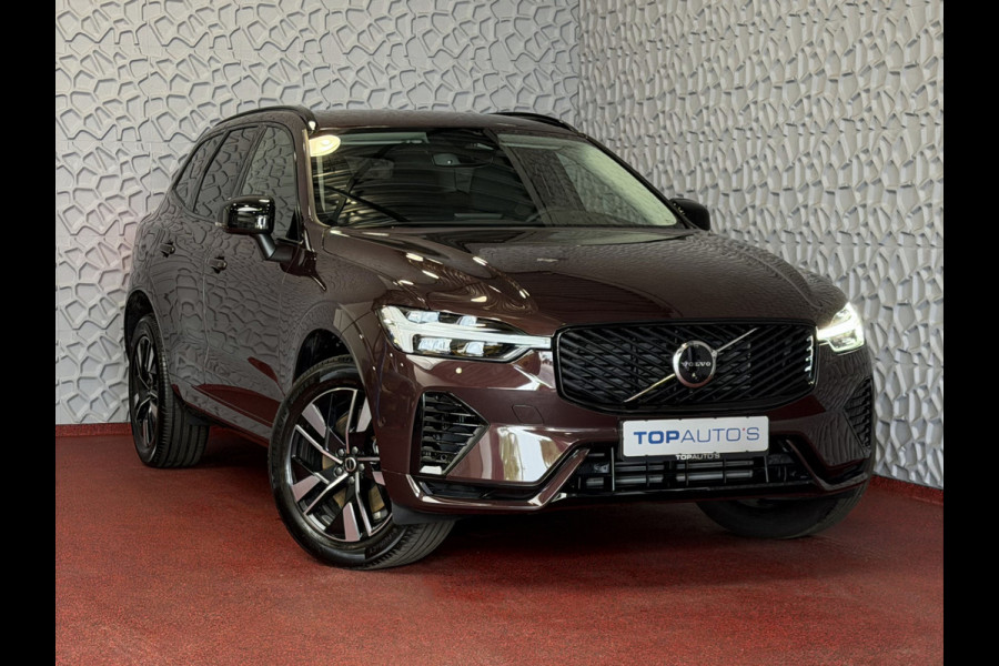 Volvo XC60 2.0 T8 455PK AWD PLUS DARK NIEUWE AUTO HARMAN KARDON 360.CAM STOEL/STUUR VERW LEER
