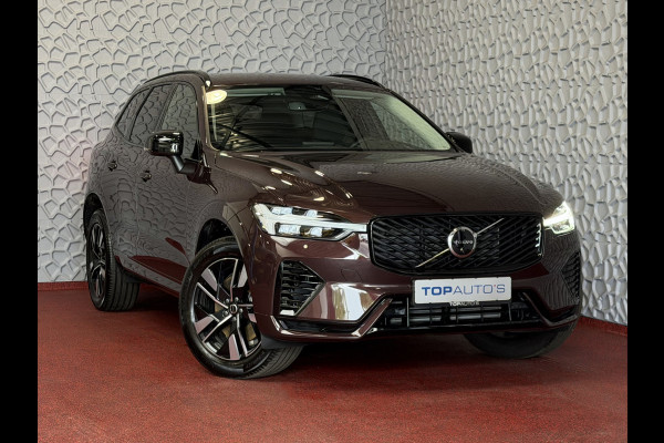 Volvo XC60 2.0 T8 455PK AWD PLUS DARK NIEUWE AUTO HARMAN KARDON 360.CAM STOEL/STUUR VERW LEER