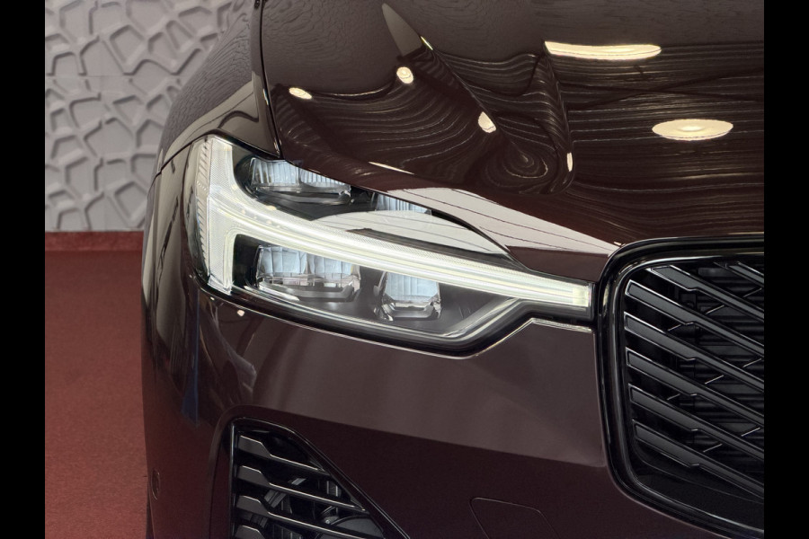 Volvo XC60 2.0 T8 455PK AWD PLUS DARK NIEUWE AUTO HARMAN KARDON 360.CAM STOEL/STUUR VERW LEER