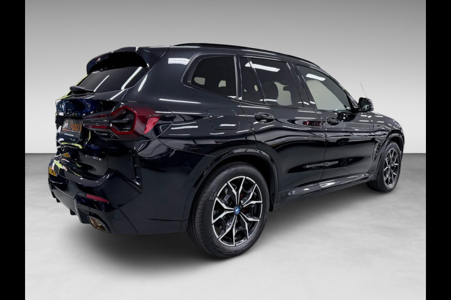 BMW X3 XDrive30e M-SPORT PANO/LEDER/H-UP/360CAM/M-STOELEN/SFEERVERL/CARPLAY///