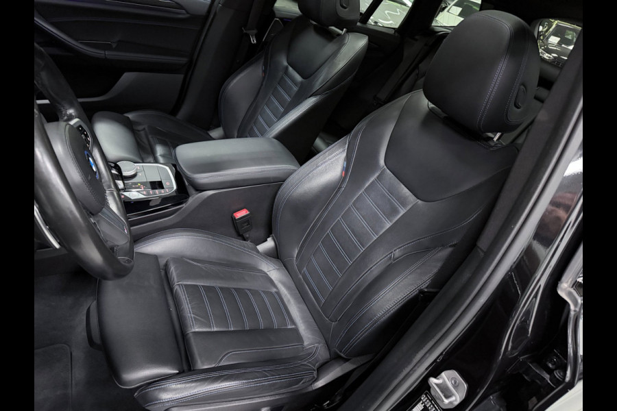 BMW X3 XDrive30e M-SPORT PANO/LEDER/H-UP/360CAM/M-STOELEN/SFEERVERL/CARPLAY///