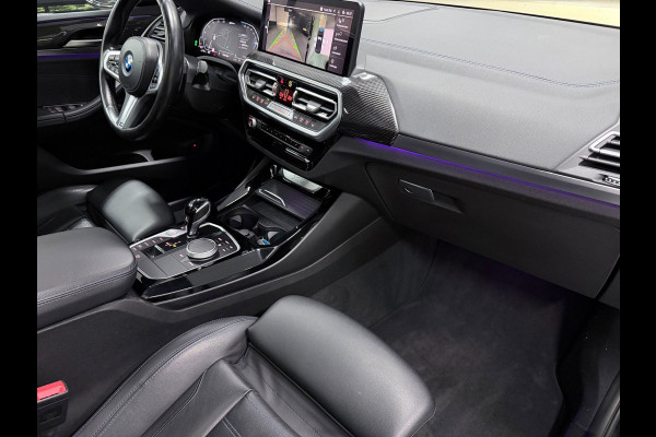 BMW X3 XDrive30e M-SPORT PANO/LEDER/H-UP/360CAM/M-STOELEN/SFEERVERL/CARPLAY///