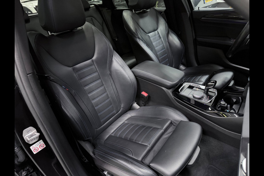 BMW X3 XDrive30e M-SPORT PANO/LEDER/H-UP/360CAM/M-STOELEN/SFEERVERL/CARPLAY///