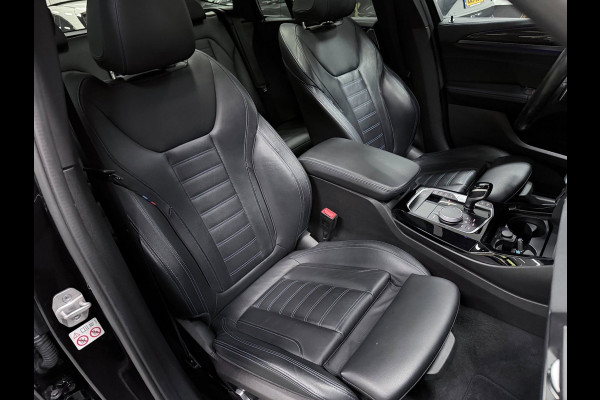 BMW X3 XDrive30e M-SPORT PANO/LEDER/H-UP/360CAM/M-STOELEN/SFEERVERL/CARPLAY///