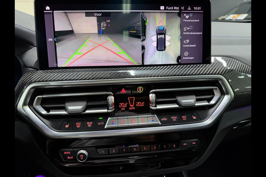 BMW X3 XDrive30e M-SPORT PANO/LEDER/H-UP/360CAM/M-STOELEN/SFEERVERL/CARPLAY///