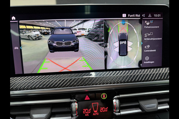 BMW X3 XDrive30e M-SPORT PANO/LEDER/H-UP/360CAM/M-STOELEN/SFEERVERL/CARPLAY///