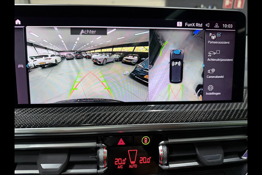 BMW X3 XDrive30e M-SPORT PANO/LEDER/H-UP/360CAM/M-STOELEN/SFEERVERL/CARPLAY///