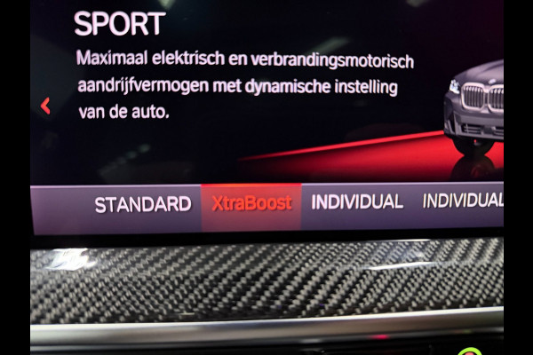 BMW X3 XDrive30e M-SPORT PANO/LEDER/H-UP/360CAM/M-STOELEN/SFEERVERL/CARPLAY///