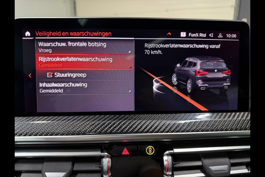 BMW X3 XDrive30e M-SPORT PANO/LEDER/H-UP/360CAM/M-STOELEN/SFEERVERL/CARPLAY///