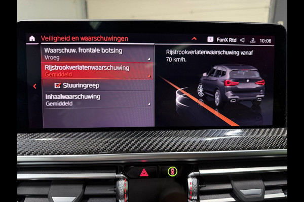 BMW X3 XDrive30e M-SPORT PANO/LEDER/H-UP/360CAM/M-STOELEN/SFEERVERL/CARPLAY///