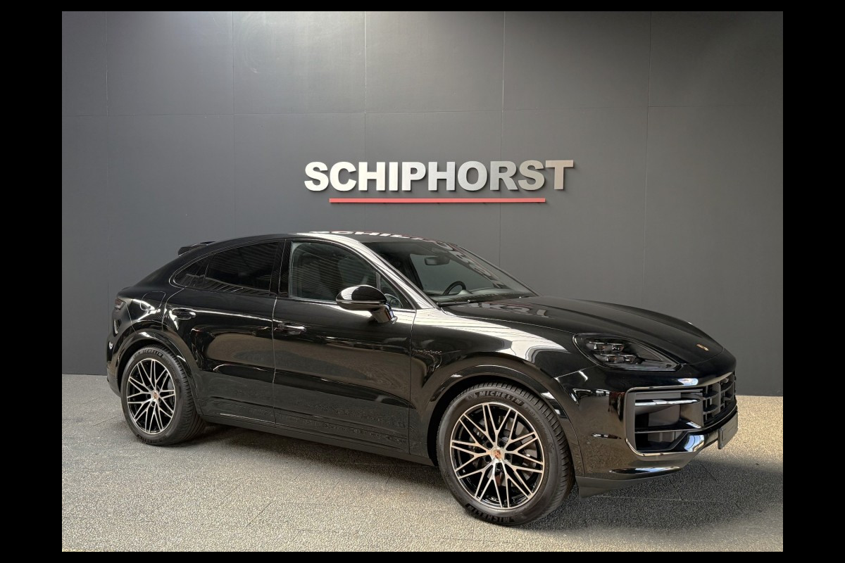 Porsche Cayenne Coupé Coupe E-Hybride Sport Design Black Edition Sport-chrono Pakket-Soft Close -Bose