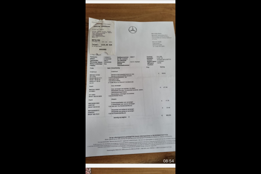 Mercedes-Benz GLA GLA 200 Leer/Trekhaak/20 inch/Mobiliteitsgarantie tot 4-2027 Premium-pakket/Parkeerpakket/new model