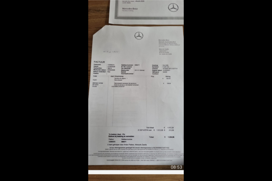 Mercedes-Benz GLA GLA 200 Leer/Trekhaak/20 inch/Mobiliteitsgarantie tot 4-2027 Premium-pakket/Parkeerpakket/new model