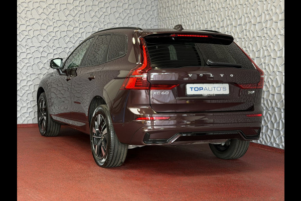 Volvo XC60 2.0 T8 455PK AWD PLUS DARK NIEUWE AUTO HARMAN KARDON 360.CAM STOEL/STUUR VERW LEER