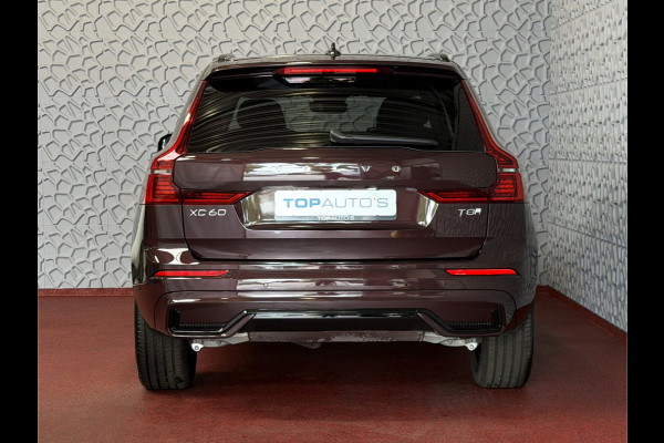 Volvo XC60 2.0 T8 455PK AWD PLUS DARK NIEUWE AUTO HARMAN KARDON 360.CAM STOEL/STUUR VERW LEER