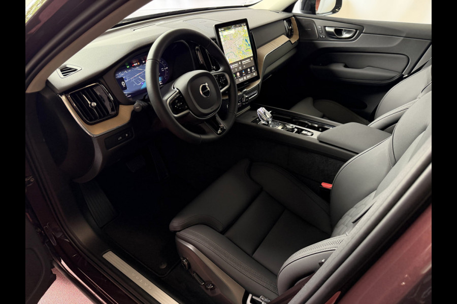 Volvo XC60 2.0 T8 455PK AWD PLUS DARK NIEUWE AUTO HARMAN KARDON 360.CAM STOEL/STUUR VERW LEER