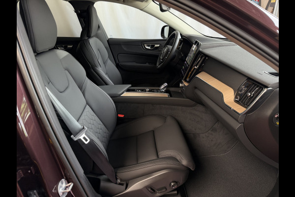 Volvo XC60 2.0 T8 455PK AWD PLUS DARK NIEUWE AUTO HARMAN KARDON 360.CAM STOEL/STUUR VERW LEER