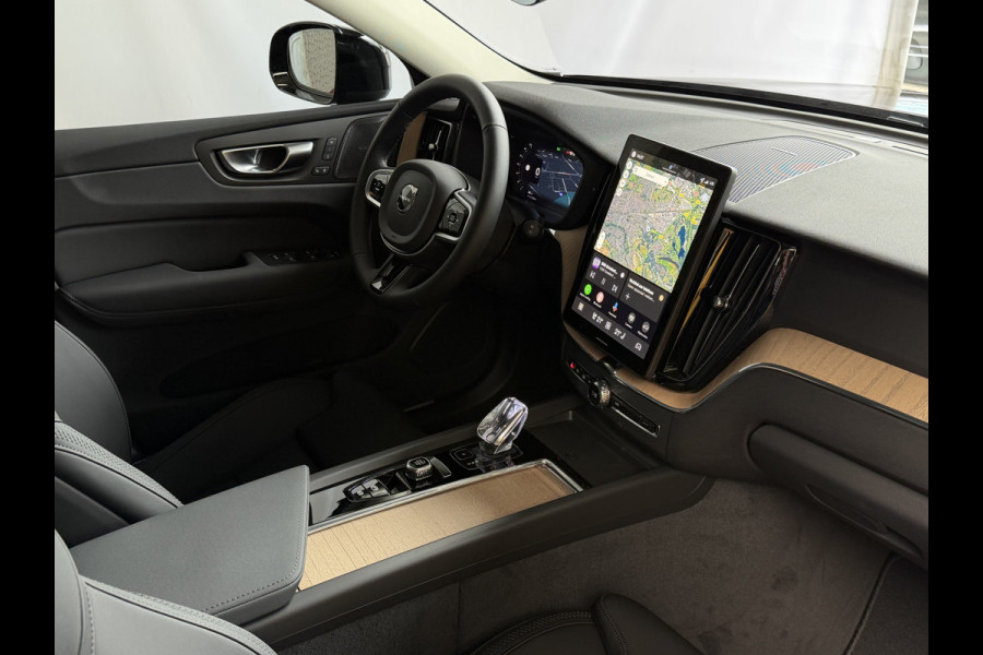 Volvo XC60 2.0 T8 455PK AWD PLUS DARK NIEUWE AUTO HARMAN KARDON 360.CAM STOEL/STUUR VERW LEER