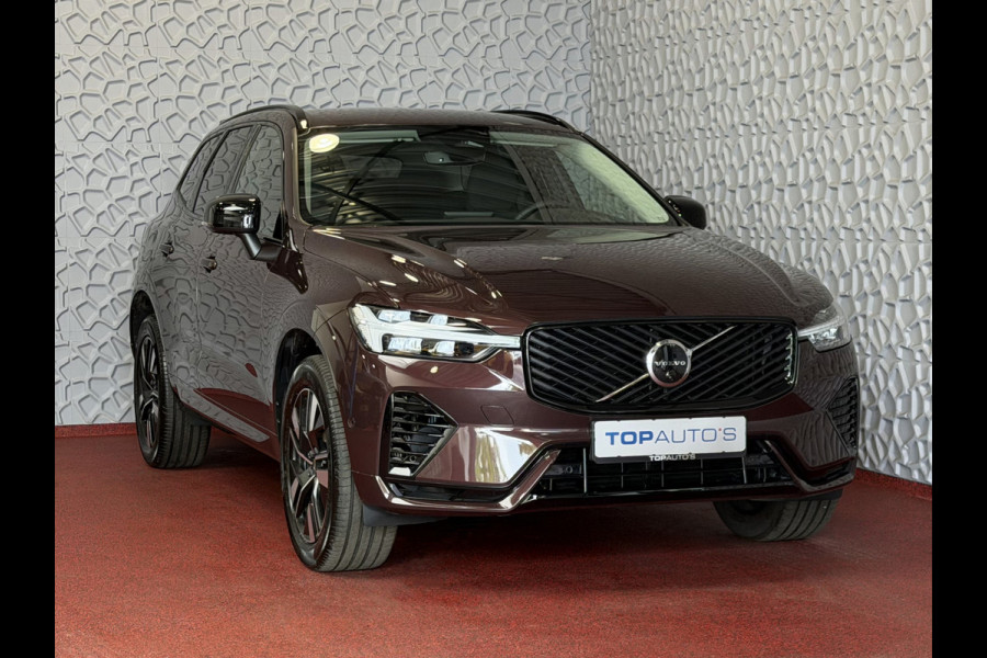 Volvo XC60 2.0 T8 455PK AWD PLUS DARK NIEUWE AUTO HARMAN KARDON 360.CAM STOEL/STUUR VERW LEER