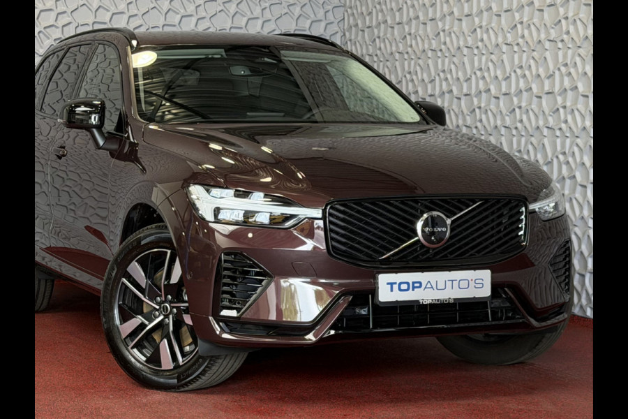 Volvo XC60 2.0 T8 455PK AWD PLUS DARK NIEUWE AUTO HARMAN KARDON 360.CAM STOEL/STUUR VERW LEER