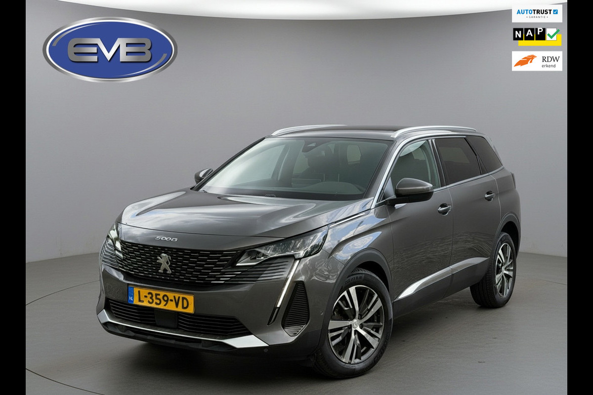 Peugeot 5008 1.2 130 pk Blue Lease Allure, 7 PERSOONS, achteruitrijcamera, stoelverw,nieuwe distributieriem, 1 e eigenaar, NL auto